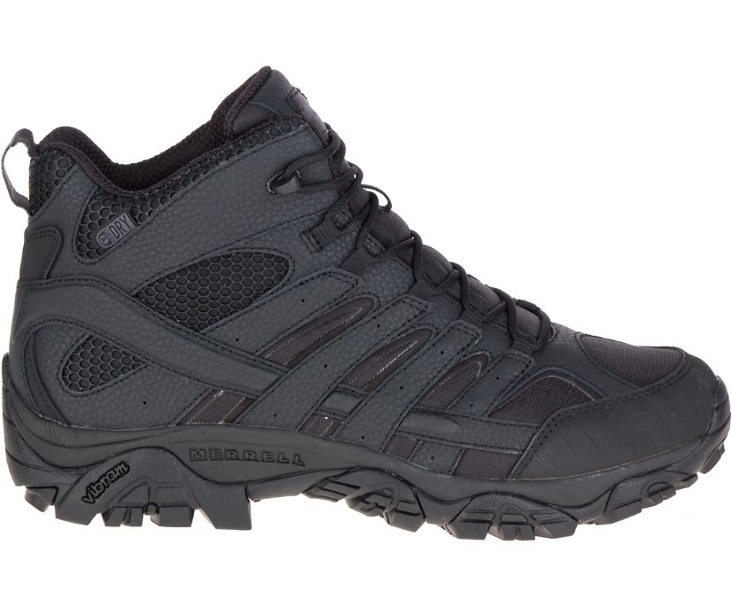 Buty Merrell Moab 2 Mid Tactical Wasserdicht - Buty Robocze Damskie Merrell - Czarne [HWVKR-3058]